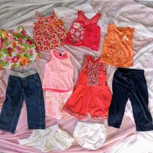 Colorful Toddler Clothes Bundle - 2 Years